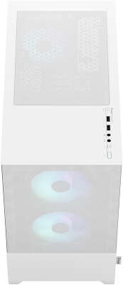 Корпус Fractal Design Pop Mini Air RGB White TG Clear Tint, белый, mATX, Без БП (FD-C-POR1M-01)