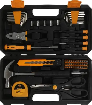 Набор инструментов Deko PRO DKMT62 62 предмета (жесткий кейс)