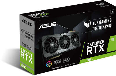 Видеокарта ASUS NVIDIA nVidia GeForce RTX 3080 TUF Gaming 10Gb DDR6X PCI-E 2HDMI, 3DP
