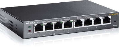 Коммутатор TP-LINK TL-SG108PE 8-ports,10/100/1000M (4 порта PoE)