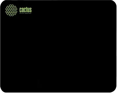 Коврик для мыши Cactus Black черный 220x180x2мм (CS-MP-P01XS)