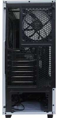 Корпус GameMax Contac COC, белый/розовый, ATX, Без БП (Contac COC MFG.T806)