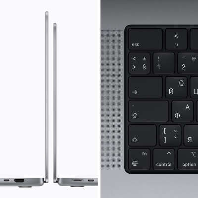 Ноутбук MacBook Pro 14" Z15H0007G Space Gray (M1 Max 10-core CPU / 24-core GPU / 32 / 2 TB)
