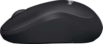 Мышь беспроводная Logitech Wireless Mouse B220 SILENT - BLACK USB (910-004881)