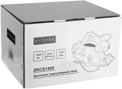 Циркулярная пила (дисковая) Zitrek ZKCS1400 1400Вт (ручная) D диска.:165мм (085-1304)