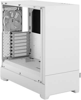 Корпус Fractal Design Pop Silent White TG Clear Tint, белый, mATX, Без БП (FD-C-POS1A-04)
