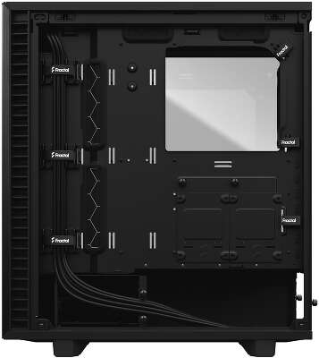 Корпус Fractal Design Define 7 Compact Dark TG, черный, ATX, Без БП (FD-C-DEF7C-02)