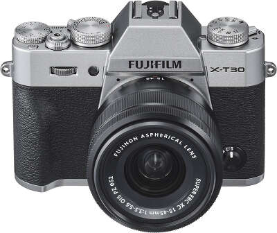 Цифровая фотокамера Fujifilm X-T30 Silver kit (XC 15-45 f/3.5-5.6 OIS PZ)