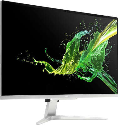 Моноблок Acer Aspire C27-962 27" FHD i5-1035G1/8/256 SSD/MX130 2G/WF/BT/Cam/Kb+Mouse/W10,серебристый