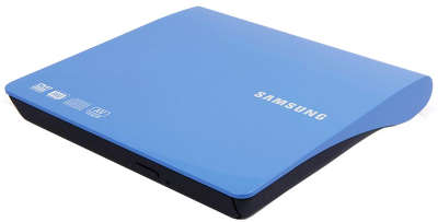 Привод DVD±RW Samsung DL Slim внешний USB 2.0 (SE-208DB/TSLS), синий