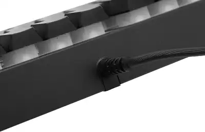 Клавиатура A4Tech Bloody B140N черный USB Multimedia for gamer LED (подставка для запястий) (B140N)