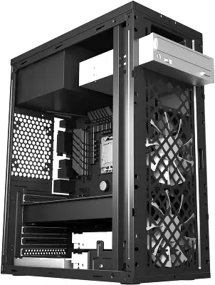 Корпус Digma DCC-MD302 черный без БП ATX 1x80mm 3x120mm 2xUSB2.0 2xUSB3.0 audio