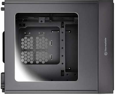 Корпус Thermaltake Case Suppressor F1, window, Black, w/o PSU, mITX