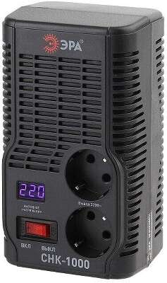 ЭРА Б0032469 СНК-1000 Стабилизатор напряжения компакт, 160-260В/220В, 1000ВА