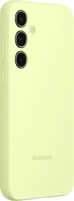 Чехол (клип-кейс) Samsung для Samsung Galaxy A35 Silicone Case A35 лайм (EF-PA356TMEGRU)