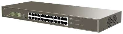 TENDA TEG1124P-24-250W Коммутатор в стойку 24-Ports 10/100/1000 Base-T 24-Ports PoE(PoE бюджет 225W)