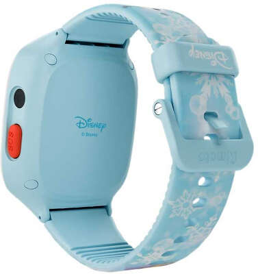 Смарт-часы Кнопка Жизни Disney Холодное сердце 1.44" TFT корп.голубой рем.голубой разм.брасл.:M/L (9301111)
