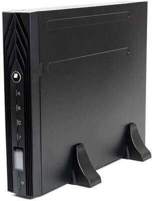 ИБП Бастион SKAT-UPS 1500-RACK-ON {Online, 1500ВА/1350Вт, стойка/на пол, 2x EURO,  USB/RS-232, EPO, БЕЗ АКБ (3 шт 40-120 Ач или SKAT BC 36/18), МПТ} (9904)