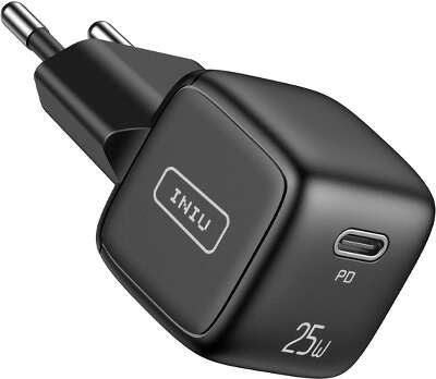 Зарядное устройство INIU USB-C Charger 25W, Black [Al-620]