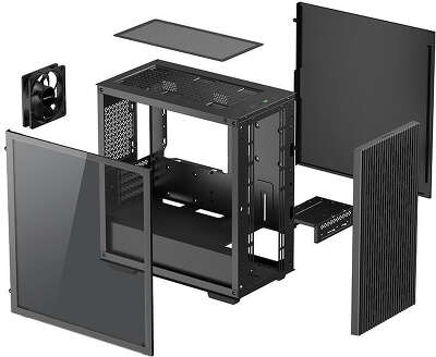 Корпус Deepcool MATREXX 40, черный, mATX, Без БП (DP-MATX-MATREXX40)