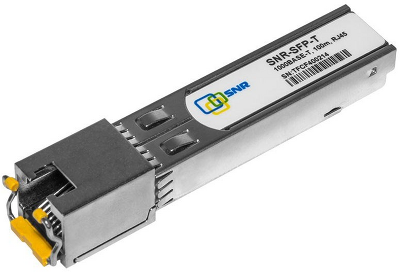 Трансивер SNR Модуль SFP с интерфейсом RJ45, до 100м