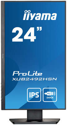 Монитор 24" Iiyama ProLite XUB2492HSN-B5 IPS FHD HDMI, DP, USB Type-C USB-Hub