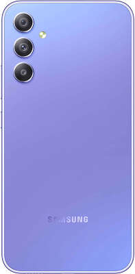 Смартфон Samsung SM-A346 Galaxy A34 5G 6/128Гб Dual Sim LTE, лавандовый (SM-A346ELVACAU)