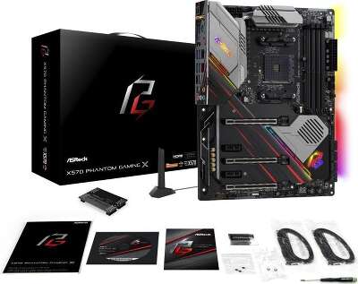Материнская плата ATX LGAAM4 ASRock X570 Phantom Gaming X