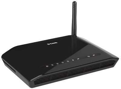 D-Link DSL-2640U/RB/U2B Беспроводной маршрутизатор N150 ADSL2+, 4x100Base-TX LAN, 1xDSL, Annex B