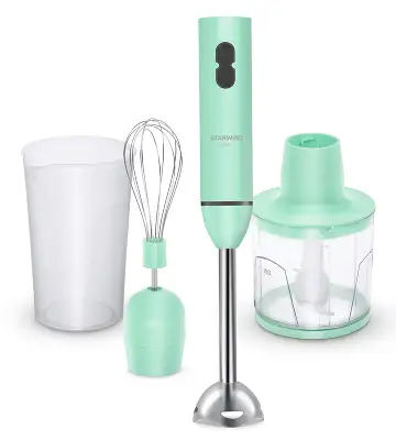 Блендер погружной Starwind SBP1113C 750Вт бирюзовый