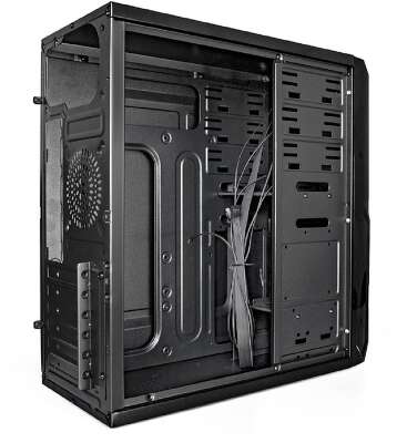 Exegate EX278402RUS Корпус Miditower Exegate XP-329S Black, ATX, <без БП>, 2*USB, Audio