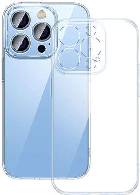 Чехол + стекло для iPhone 14 Pro Max Baseus Crystal Ultra-Thin Case +Tempered Glass [ARJB010102]