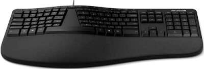 Клавиатура USB Microsoft Ergonomic Kili Keyboard, Black [For Business] (LXN-00011)