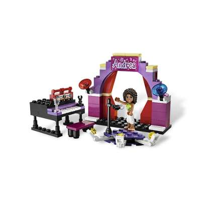 Lego friends andrea's best sale stage