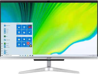 Моноблок Acer Aspire C22-963 21.5" FHD i3 1005G1/4/1000/WF/BT/Cam/Kb+Mouse/Endless OS,серебристый