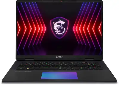 Ноутбук MSI Titan 18 HX A14VIG-211RU 18" UHD IPS i9-14900HX/4/3Tb SSD/RTX 4090 16G/W11 черный