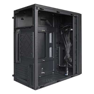 Exegate EX291271RUS Корпус Minitower ExeGate BAA-109U2 (mATX, без БП, 2*USB+2*USB3.0, аудио, черный)