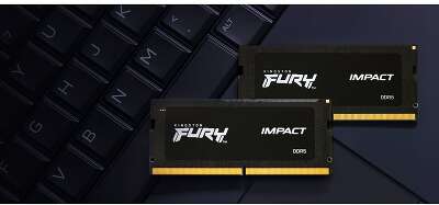 Набор памяти DDR5 SO-DIMM 2x16Gb DDR4800 Kingston FURY Impact (KF548S38IBK2-32)
