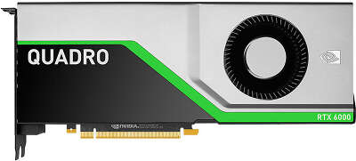 Видеокарта PNY NVIDIA Quadro RTX 6000 24Gb GDDR6 PCI-E 4DP