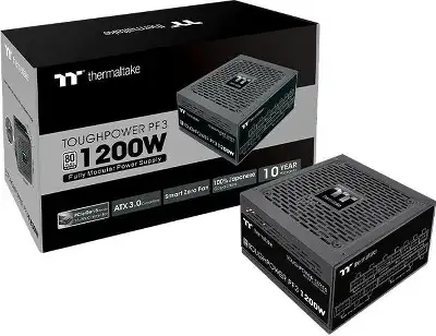 Блок питания 1.2 кВт ATX Thermaltake Toughpower PF3, 120 мм, 80 Plus Platinum