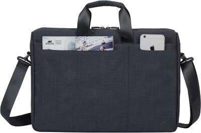 Сумка для ноутбука 17.3" RIVA 8355, чёрная