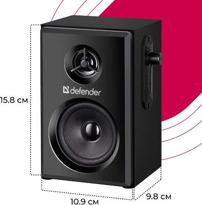 Колонки Defender SPK 270 2.0 черный 10Вт