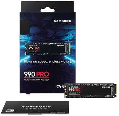 Твердотельный накопитель NVMe 4Tb [MZ-V9P4T0B/AM] (SSD) Samsung 990 Pro