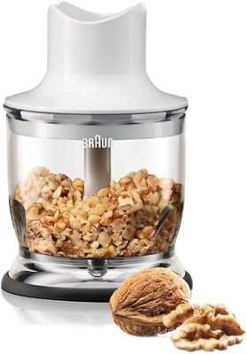 Блендер погружной Braun MQ3020.WH PESTO 700Вт белый