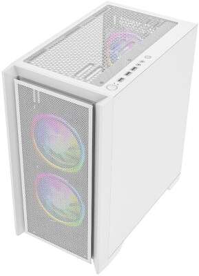 Корпус PowerCase Alisio Micro Z3B ARGB, белый, mATX, без БП (CAMZW-A3)