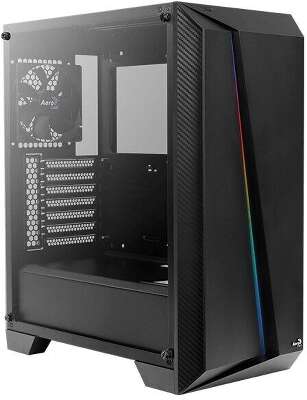 Корпус AeroCool Cylon Pro TG Black, черный, ATX, Без БП (4718009156357)