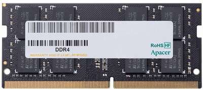 Модуль памяти Apacer ES.32G21.PSI 32GB DDR4 3200 SO DIMM Non-ECC, CL22, 1.2V, 2048x8, RTL (908544)