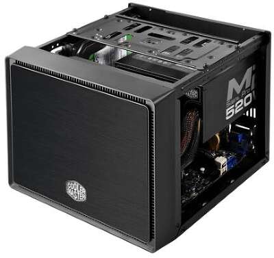 Корпус COOLERMASTER Elite 110A, черный, mini-ITX, Без БП (RC-110A-KKN1)