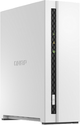 Системы хранения данных QNAP CHANNEL QC 1,8GhzCPU/2Gb/upto 1HDD, upto 9 with TL-D800C/SATA(3,5'')/ 1xUSB3.2 1xUSB2.0/1x1GbE/iSCSI/1xPS/2YW TS-133-EU-RU