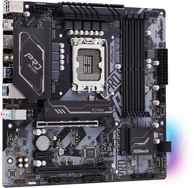 Материнская плата mATX LGA1700 ASRock B660M PRO RS